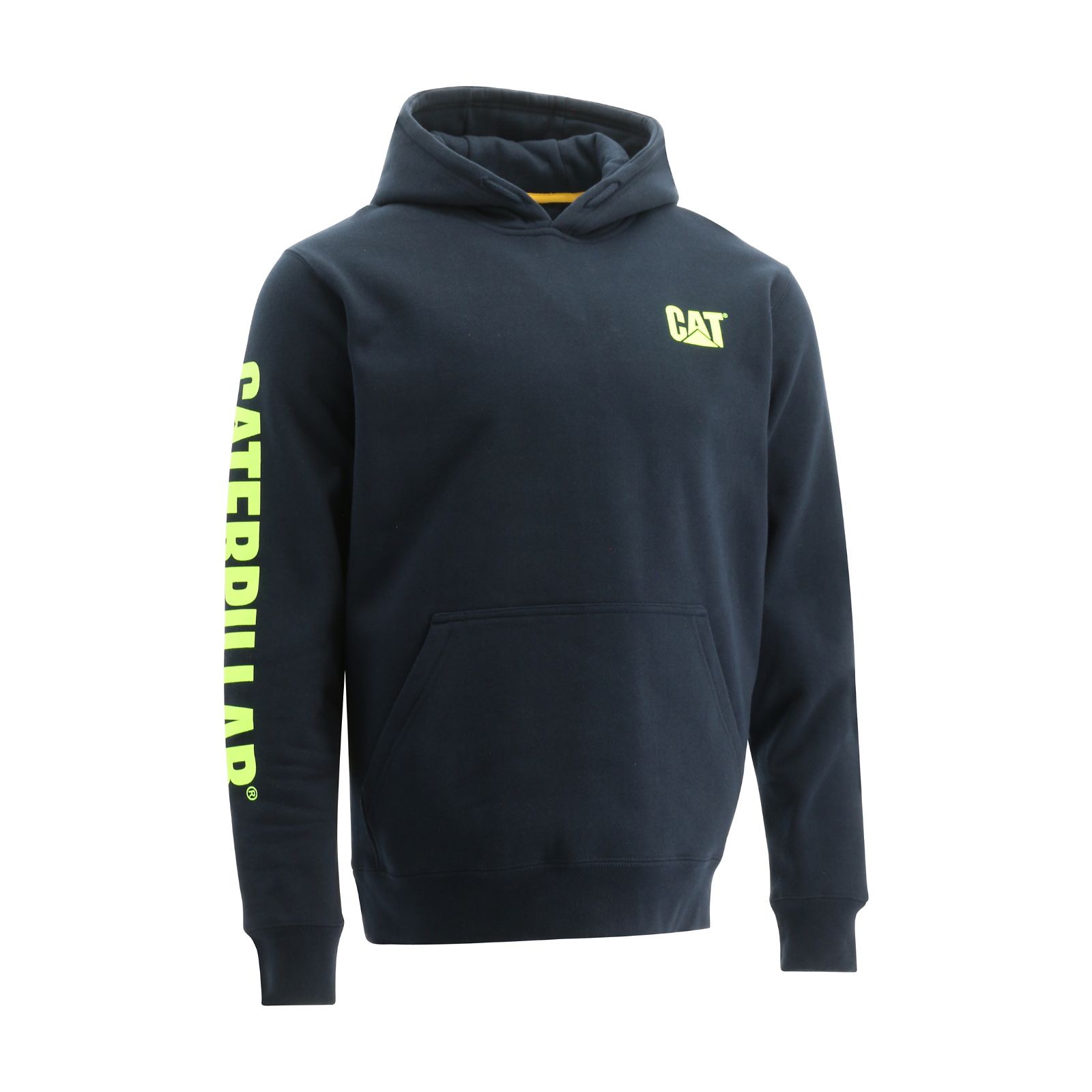 Caterpillar Men's Trademark Banner Hoodies Navy CAT-98461